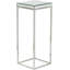 Siems Glass Top Frame End Table