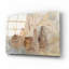 «Grasses and Basquets Dark» par Silvia Vassileva, art mural en verre acrylique, 16 po x 12 po