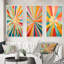 «Colorful Mid Century Optique Serenade», 3 pièces-68681559-68681558