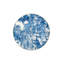 Tapis bleu délavé à motif abstrait et créatif-120333215
