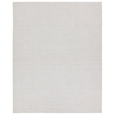 Striped Area Rug in Ivory