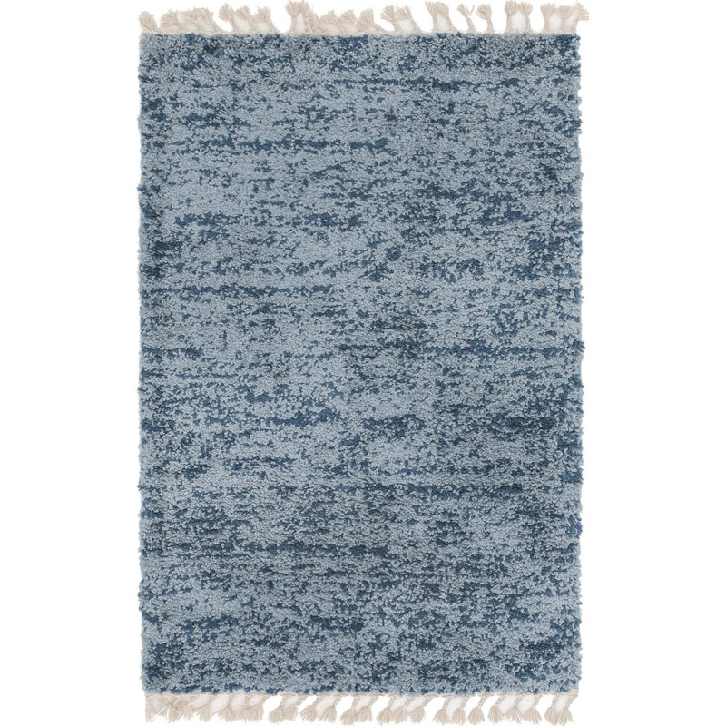 Dejsha Shag Area Rug, Rectangle 122 x 183cm