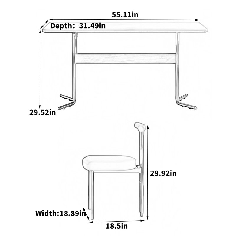 Table de salle à manger Symran