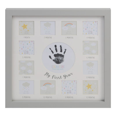 Meerab Mirrored Picture Frame with Mat