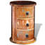 30cm W Solid Wood Bedside Table