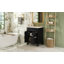 Meuble-lavabo 24 po avec lavabo en céramique, petite armoire de salle de bain moderne, 2 tiroirs et tablette réglable-130940361-130940364