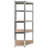 Shelf Storage Bookshelf Shelving Unit 5-Layer Steel and Engineered Wood-2056098100