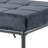 Grey And Sandy Grey Tufted Bench