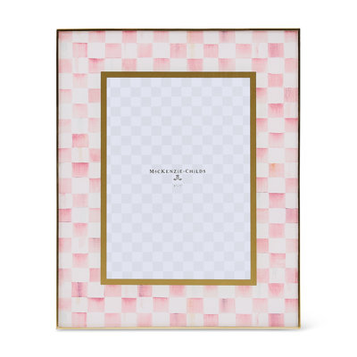 Rosy Check Glass Frame
