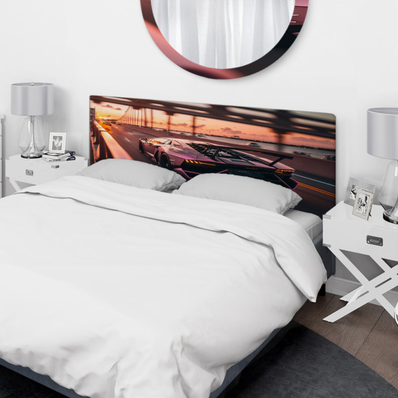 Tête de lit tapissier Kobain, Grand
