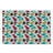 Ambesonne Tropical Cutting Board Large Size Palm Trees Island Multicolor