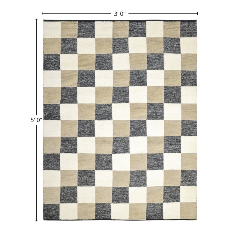 Budowski Indoor Rug, Rectangle 3' x 5'