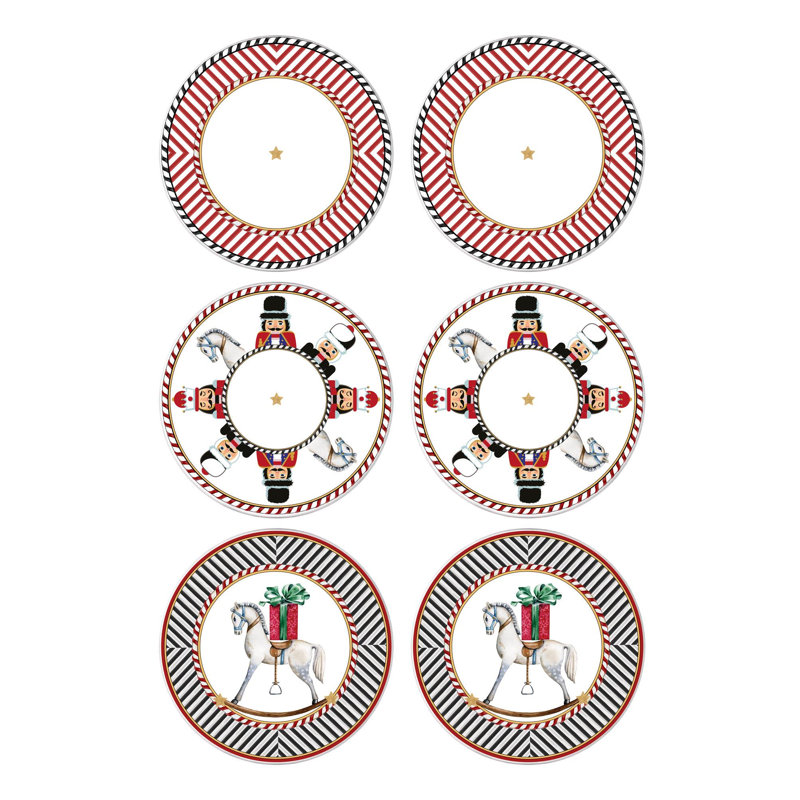 Nutcracker 26cm Stoneware Dinner Plate