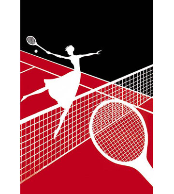 « game of tennis », impression