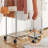 Nithara Metal Adjustable Rolling Clothing Rack
