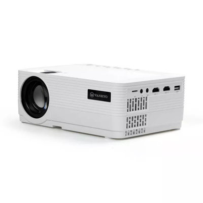 Vankyo - Leisure 470 Wireless Mini Projector with 110 Lumens - White