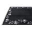 Tapis noir Osborne