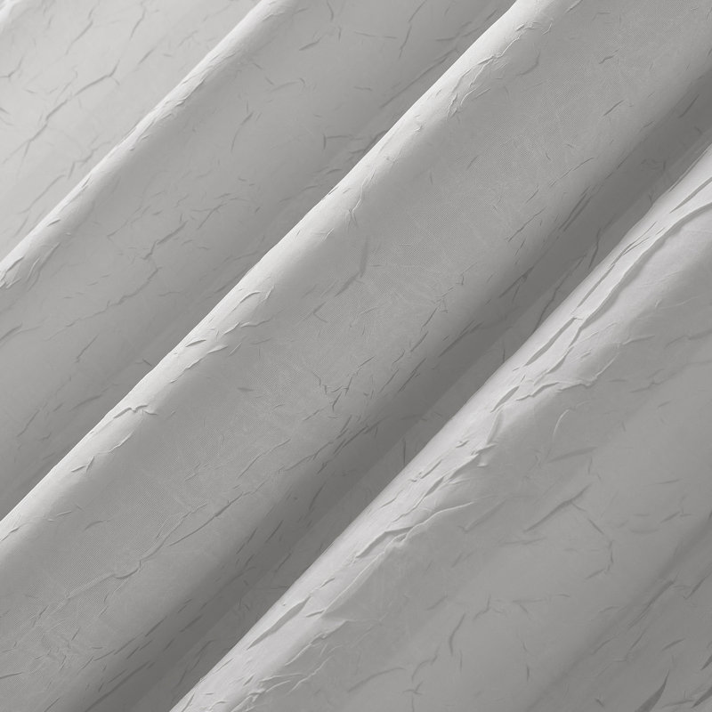 Panneau de rideau diaphane avec passe-tringle Maxon, l 51 po x L 84 po, Gris argenté