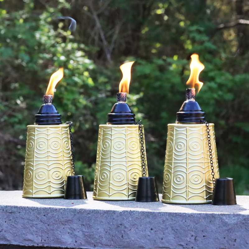 Torches Tiki Citronella, Or