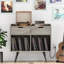 Support pour tourne-disque avec rangement