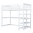 Twin Loft Bed With Desk & Shelves-602105768-602105769