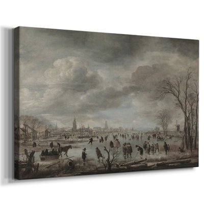 Paysages rétro-Cccxxxxi - Cavas enveloppés de galerie