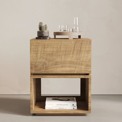 Burma Nightstand - Natural Reclaimed Teak