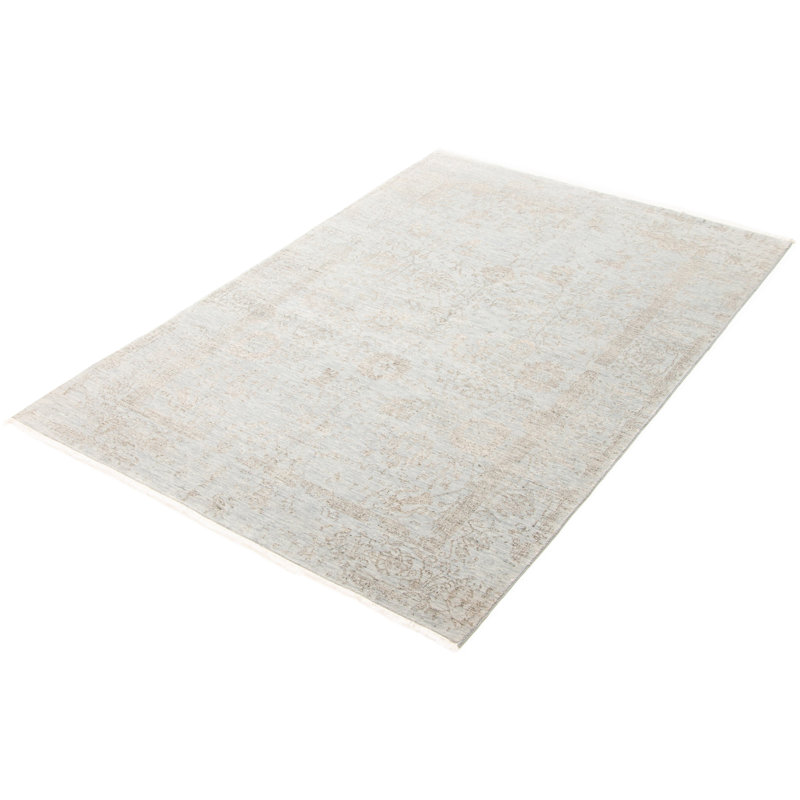 Tapis bleu Heritage 5 pi 7 po x 8 pi 2 po
