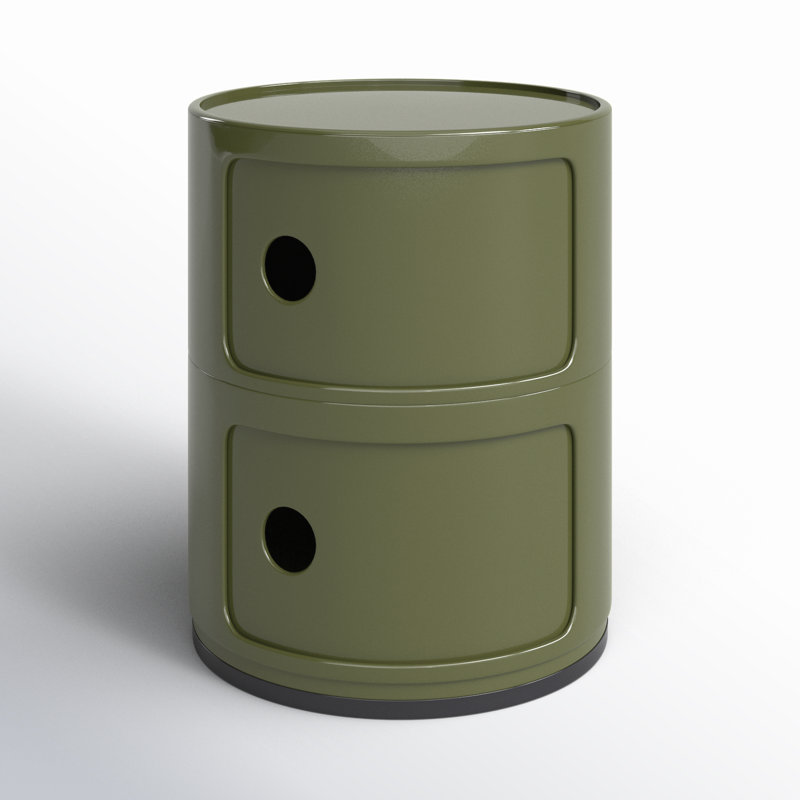 Componibili Round Modular Stacking Units, 2, Green