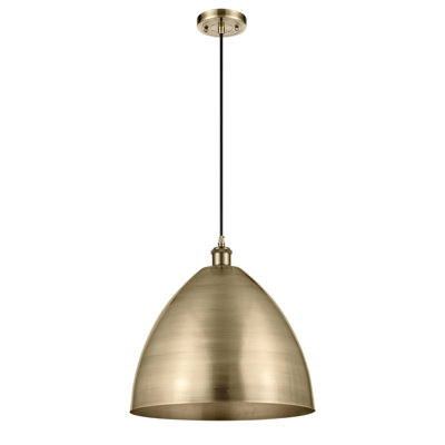 Luminaire suspendu conique 1 lumière