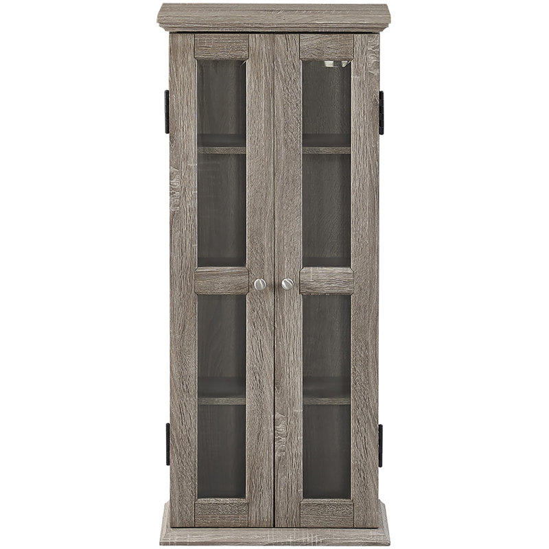 41'' H Media Shelves, Driftwood