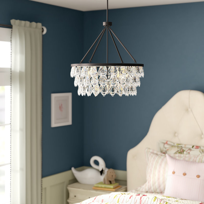 Lustre unique/unique à niveaux 7 lumières dhairya