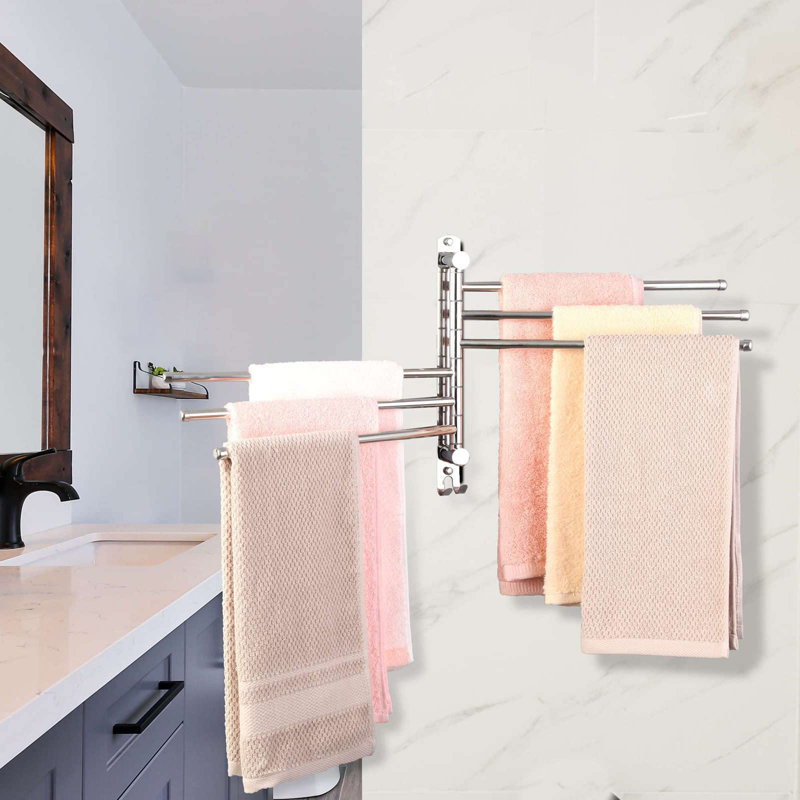 Swivel Wall Mounted Towel Rack