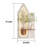 Wall Decor With 3D Art, Adjustable 3 - Color Led, Simulated Plants, Glass Vase, Rabbit Statue, Diy Design, Remote Controlled Lighting, , For Comfortable Bedrooms And Living Rooms , Bedroom Room