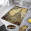 Tapis d'entrée antibactérien, 39,4 po x 59,1 po | 100% polyester, hauteur des poils de 0,4 po, envers en feutre de PVC antidérapant | Lavable à la machine, impression numérique 3D, durable et élégante pour une décoration moderne-1832137154
