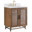 Lowell 36" Freestanding Standard Single Bathroom Vanity with Top-898507481-1006566558