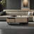 Light luxury microcrystalline stone coffee table