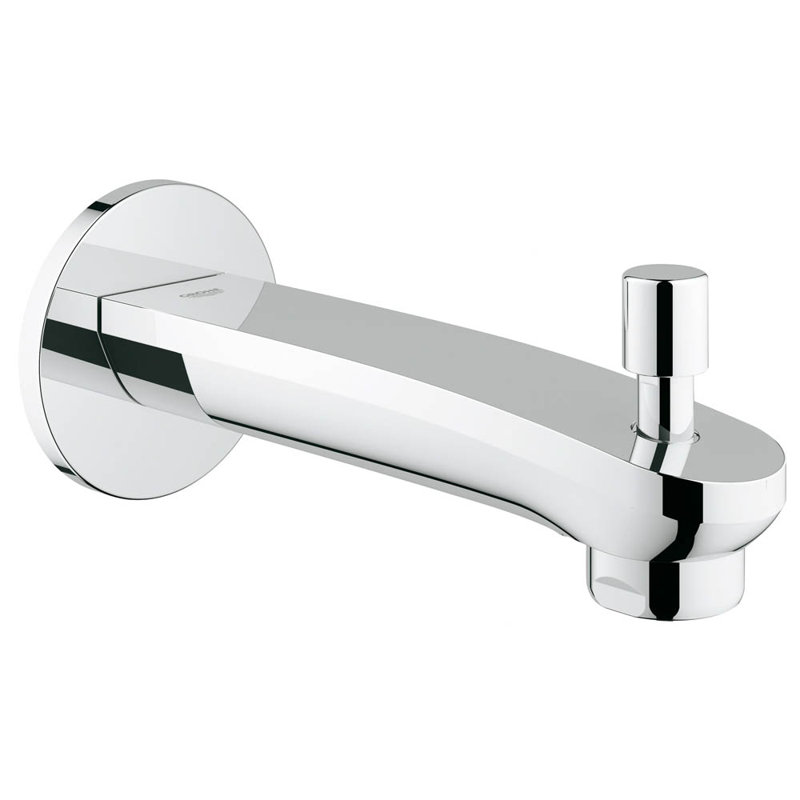 Garniture de robinet de baignoire murale à poignée simple avec inverseur Eurostyle Cosmopolitan