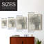 Impression encadrée Dry Elegance II - bois massif-1684436288-1684436317
