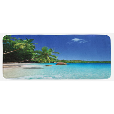 Tapis de cuisine ocean