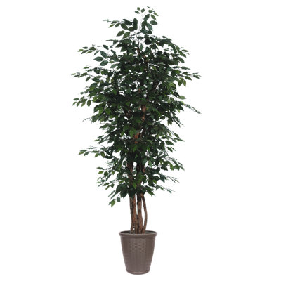 Ficus artificiel en pot 84 po