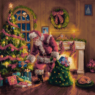Serviette Santa
