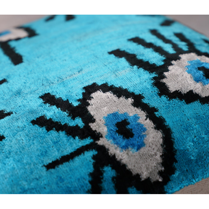 Square Pillow Cover & Insert, Blue