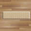 Tapis de cuisine Designer Comfort Anti-Fatigue - Suzanna Botanical Wheat-124784731-124784734