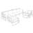 6 - Person Modular Patio Conversation Set with Cushions-1859819277