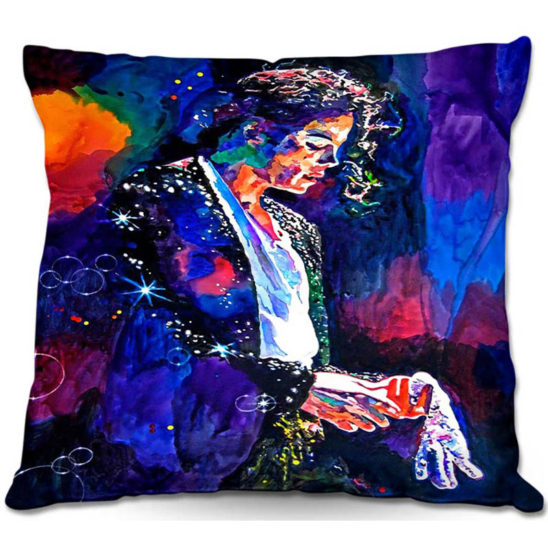 Reversible Throw Pillow, 18" x 18"