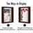 Sturdevant Shadow Box Frame Composite Wood with Glass for Hanging and Tabletop-58883856-90975824