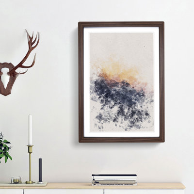 The Peak of a Mountain - Picture Frame Graphic Art