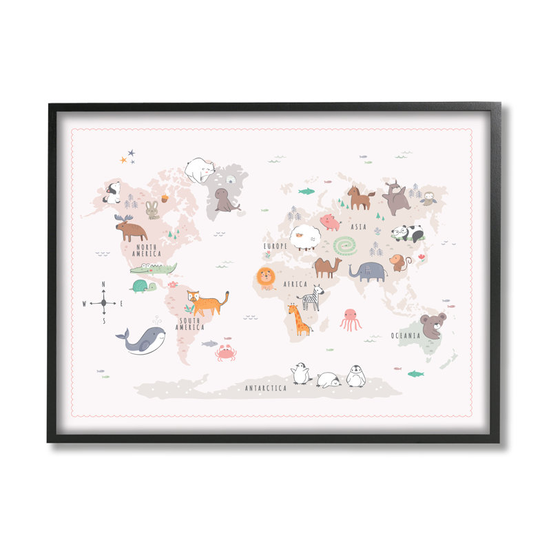 Art de la giclée, art de la faune, art de la faune, H 24 po x l 30 po x P 1,5 po, Giclée encadrée noir minuit