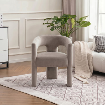 Fauteuil en velours